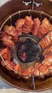 Chancho al cilindro con humo líquido La Leña