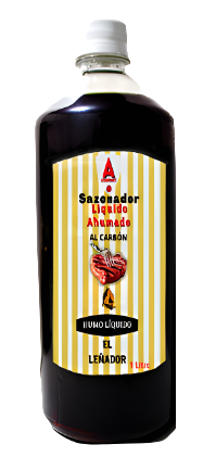 Humo Líquido La Leña 1 Litro Lima